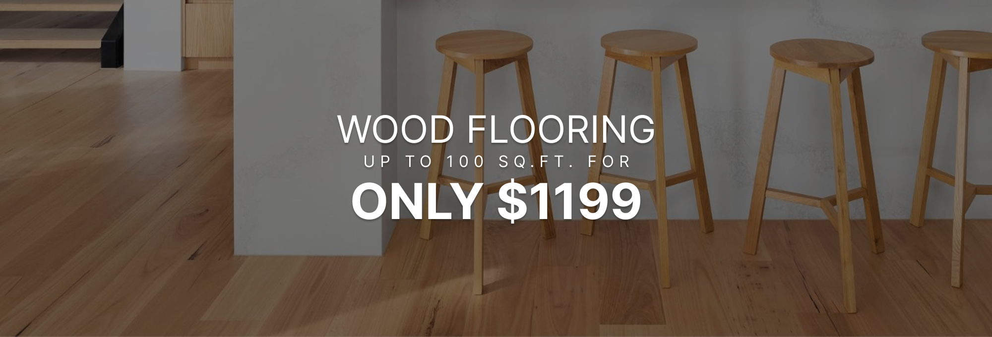 Wood flooring u to 100 square feet for only $999!