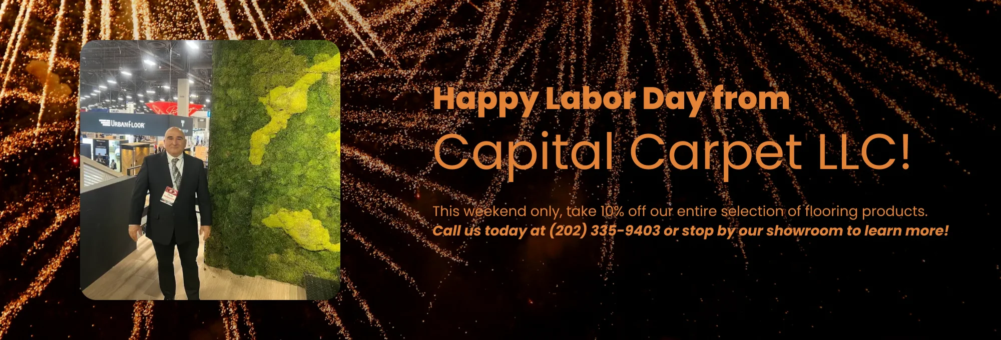 Happy Labor Day from Capital Carpet LLC!